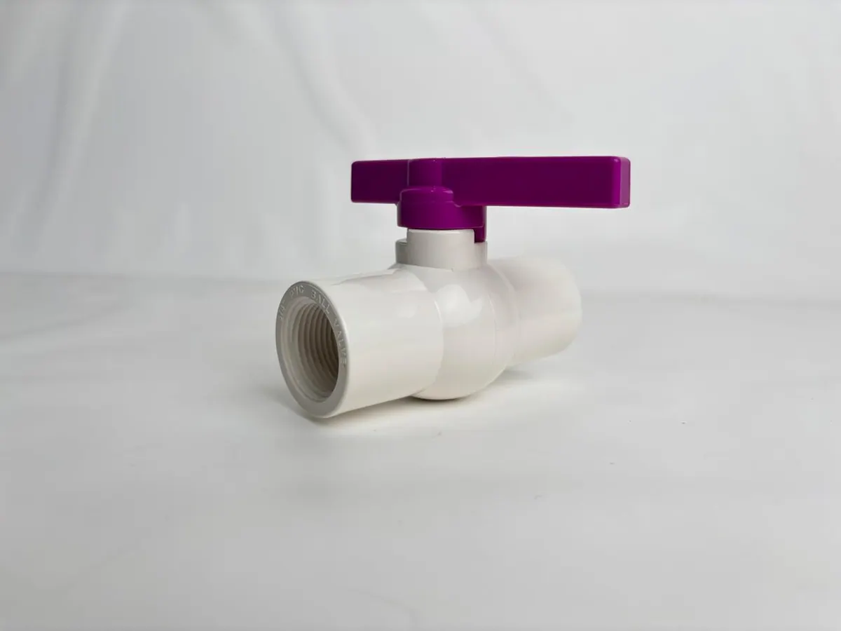 PVC Compact Ball Valve, Threaded